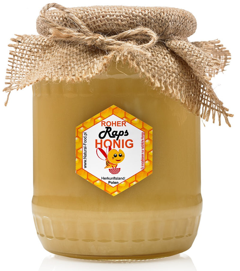 Miel de colza – miel cruda directamente del apicultor