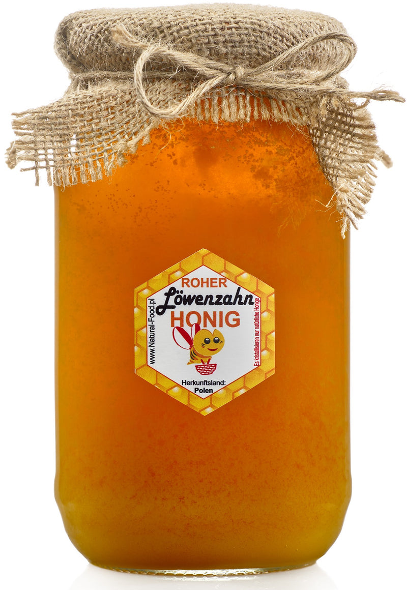 Miel de diente de león – miel cruda directamente del apicultor