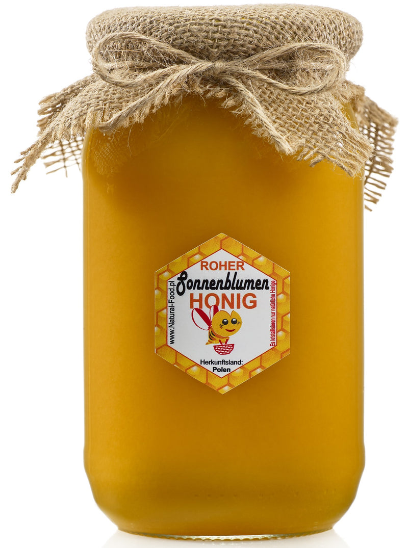 Miel de girasol – miel cruda directamente del apicultor